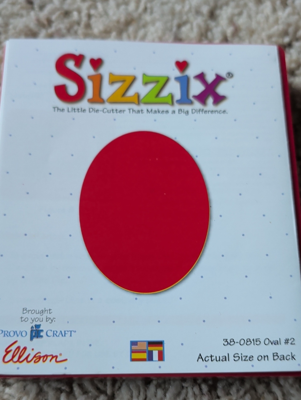 Sizzix Die-cast Oval Large